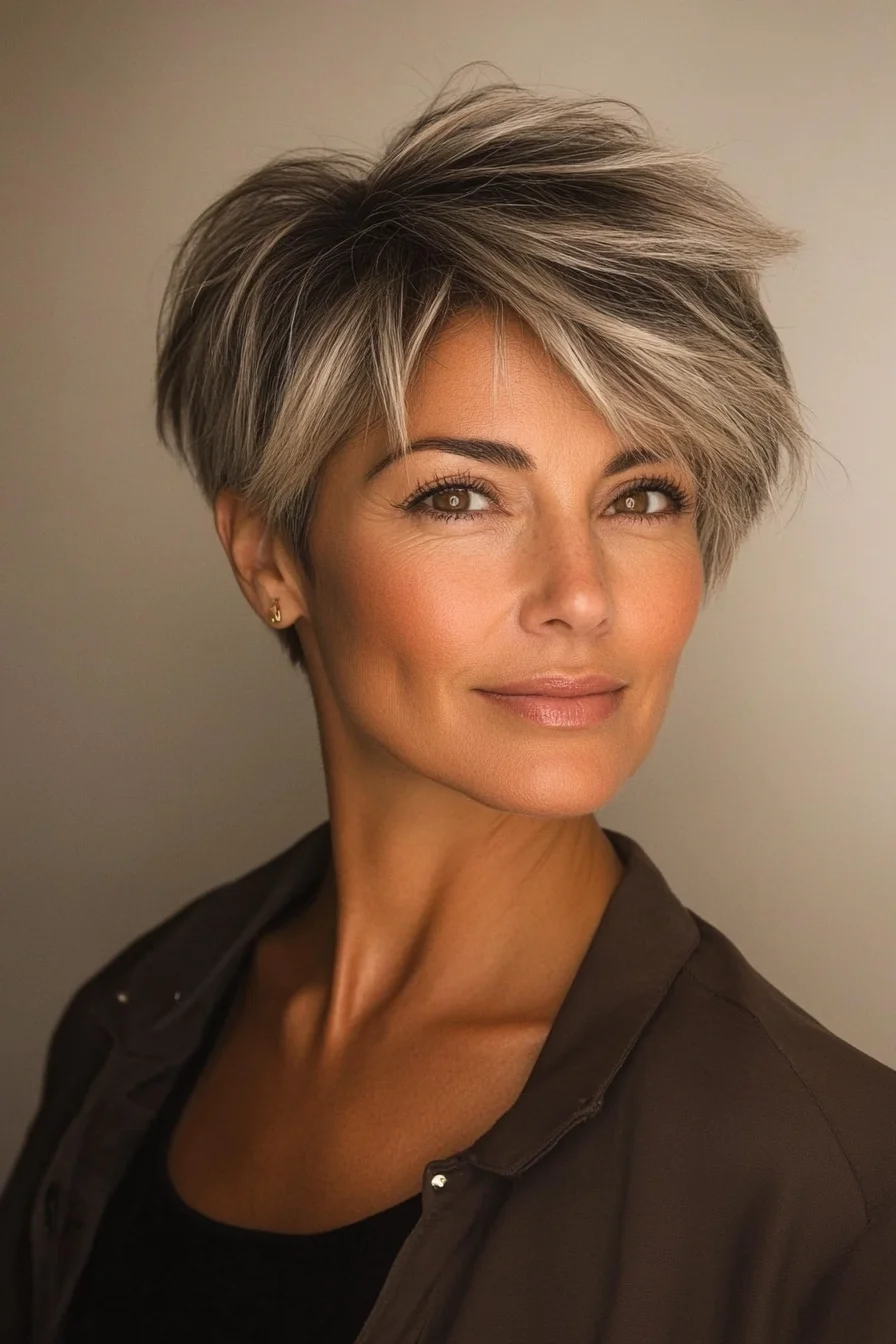 21 Atemberaubende Kurzhaarfrisuren für Frauen über 40: Schicke Pixie-Cuts und Elegante Bobs