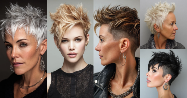 Kurze, stachelige Frisuren für ältere Frauen: Mutige und zeitlose Looks, die Sie mit Selbstbewusstsein rocken können