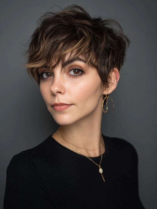 Stufige Pixie-Cut-Frisuren: Auffällige und Ausgefallene Looks, die Alle Blicke Auf Sich Ziehen