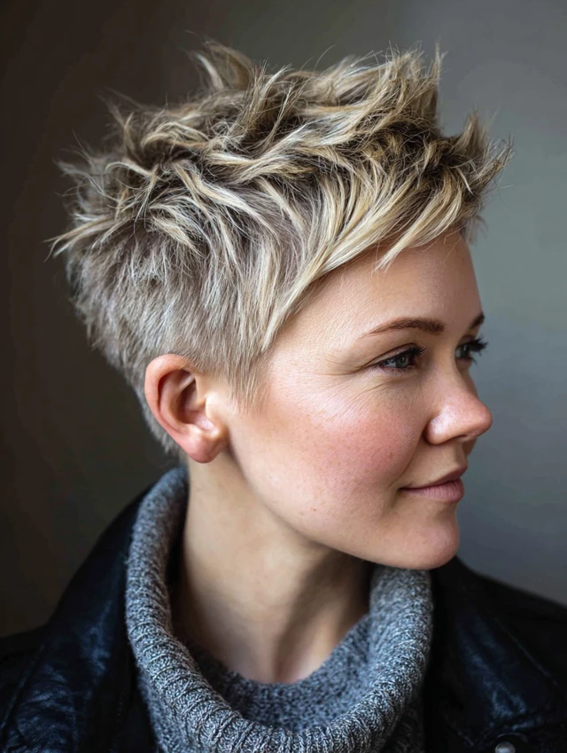 Stufige Pixie-Cut-Frisuren: Auffällige und Ausgefallene Looks, die Alle Blicke Auf Sich Ziehen