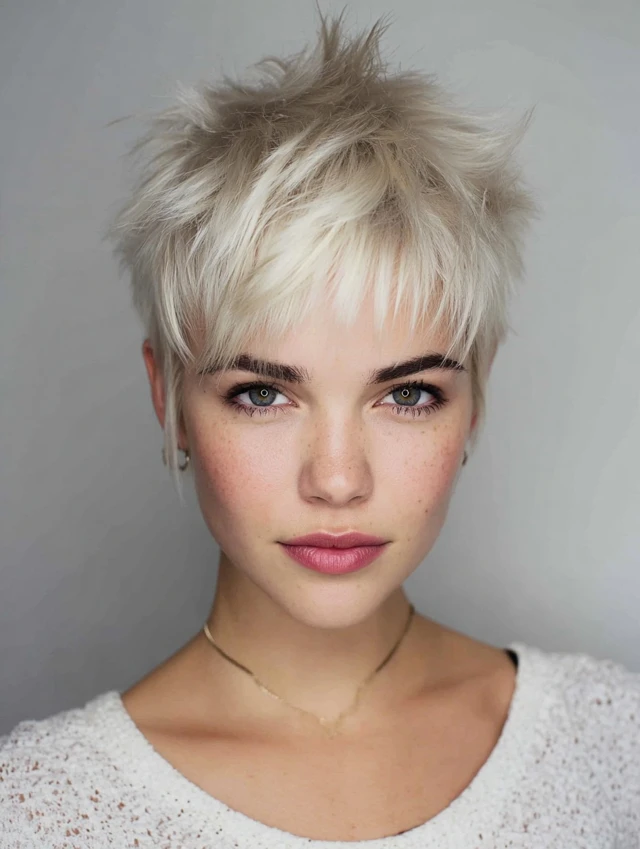 Stufige Pixie-Cut-Frisuren: Auffällige und Ausgefallene Looks, die Alle Blicke Auf Sich Ziehen