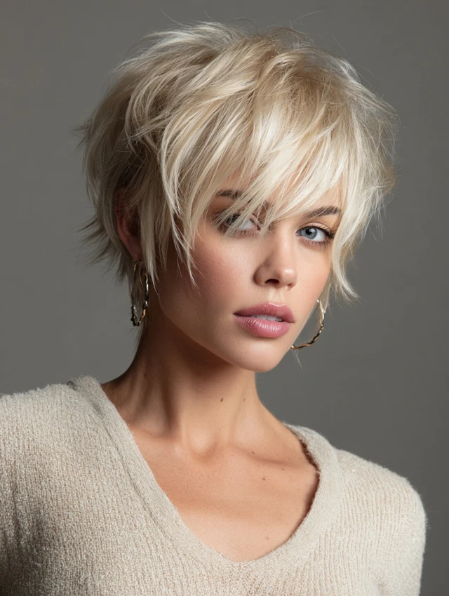 Stufige Pixie-Cut-Frisuren: Auffällige und Ausgefallene Looks, die Alle Blicke Auf Sich Ziehen