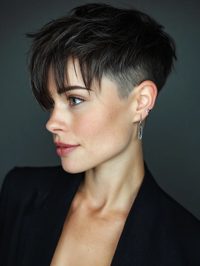 Stufige Pixie-Cut-Frisuren: Auffällige und Ausgefallene Looks, die Alle Blicke Auf Sich Ziehen
