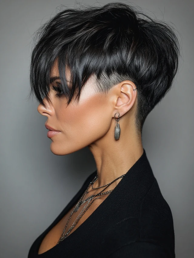 Stufige Pixie-Cut-Frisuren: Auffällige und Ausgefallene Looks, die Alle Blicke Auf Sich Ziehen