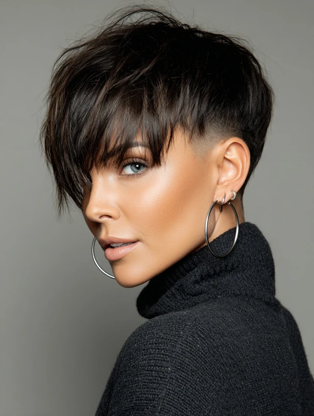Stufige Pixie-Cut-Frisuren: Auffällige und Ausgefallene Looks, die Alle Blicke Auf Sich Ziehen