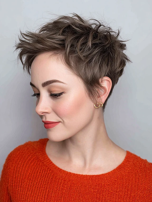Stufige Pixie-Cut-Frisuren: Auffällige und Ausgefallene Looks, die Alle Blicke Auf Sich Ziehen