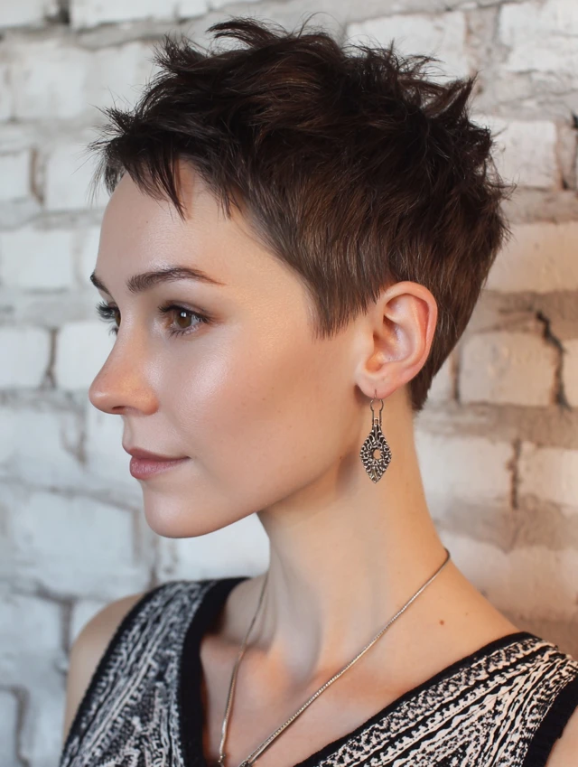 Stufige Pixie-Cut-Frisuren: Auffällige und Ausgefallene Looks, die Alle Blicke Auf Sich Ziehen
