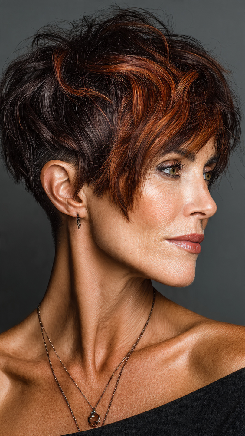 Jenseits des Bobs: Über 20 gewagte und dynamische Kurzhaarschnitt-Ideen für die moderne Frau über 50