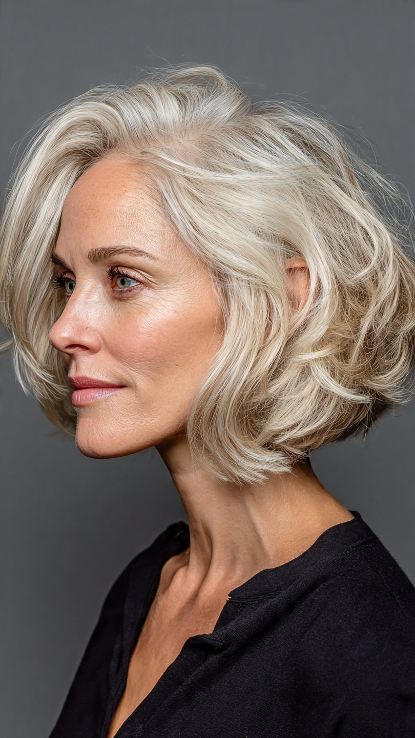 Jenseits des Bobs: Über 20 gewagte und dynamische Kurzhaarschnitt-Ideen für die moderne Frau über 50