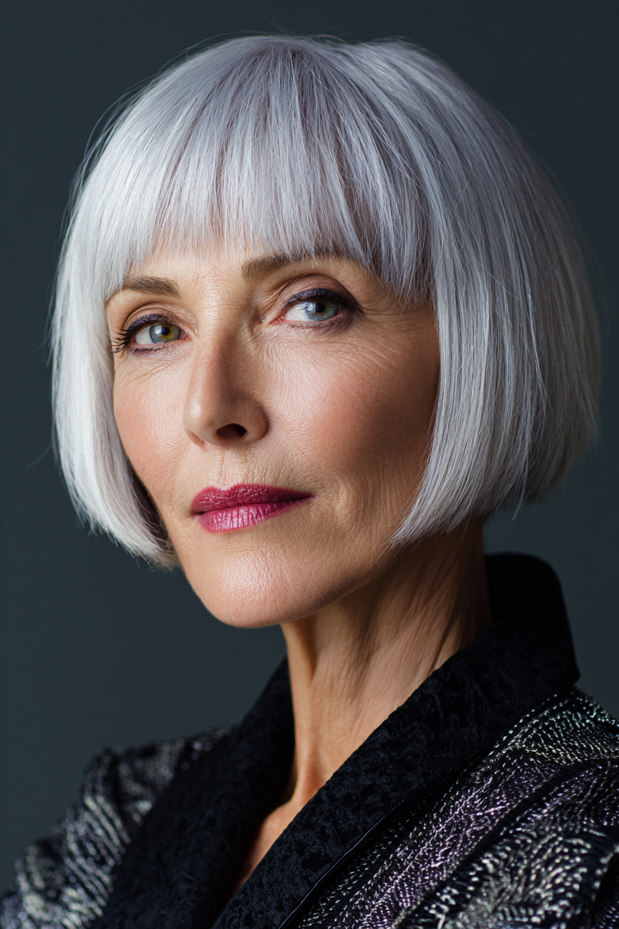 Jenseits des Bobs: Über 20 gewagte und dynamische Kurzhaarschnitt-Ideen für die moderne Frau über 50