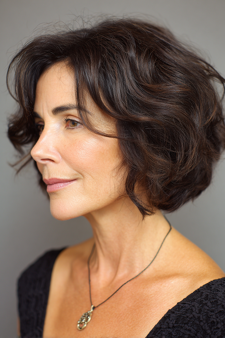 Jenseits des Bobs: Über 20 gewagte und dynamische Kurzhaarschnitt-Ideen für die moderne Frau über 50