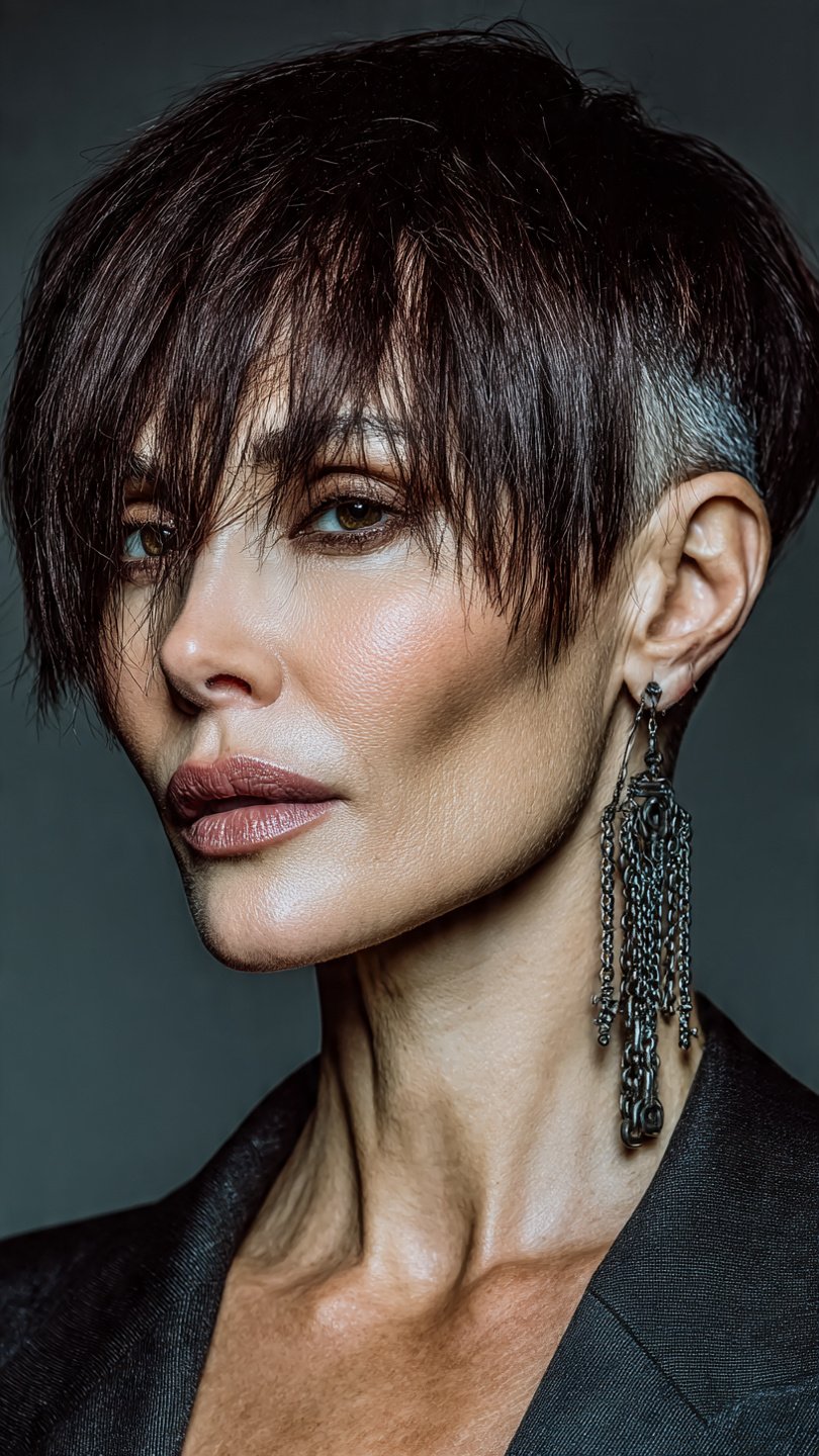 Jenseits des Bobs: Über 20 gewagte und dynamische Kurzhaarschnitt-Ideen für die moderne Frau über 50