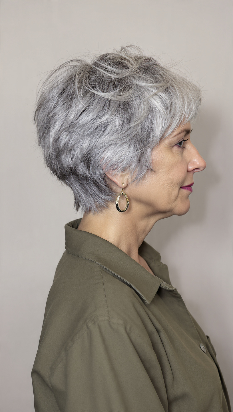 Jenseits des Bobs: Über 20 gewagte und dynamische Kurzhaarschnitt-Ideen für die moderne Frau über 50