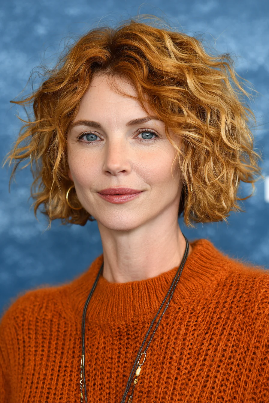 26 angesagte kurze, gewellte Frisuren für Frauen über 40