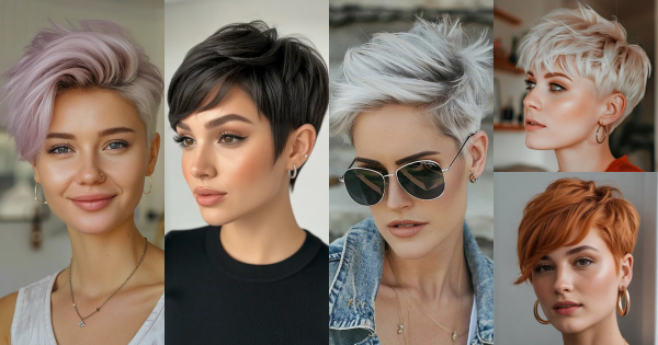 Entdecken Sie trendige und schicke Pixie-Frisuren