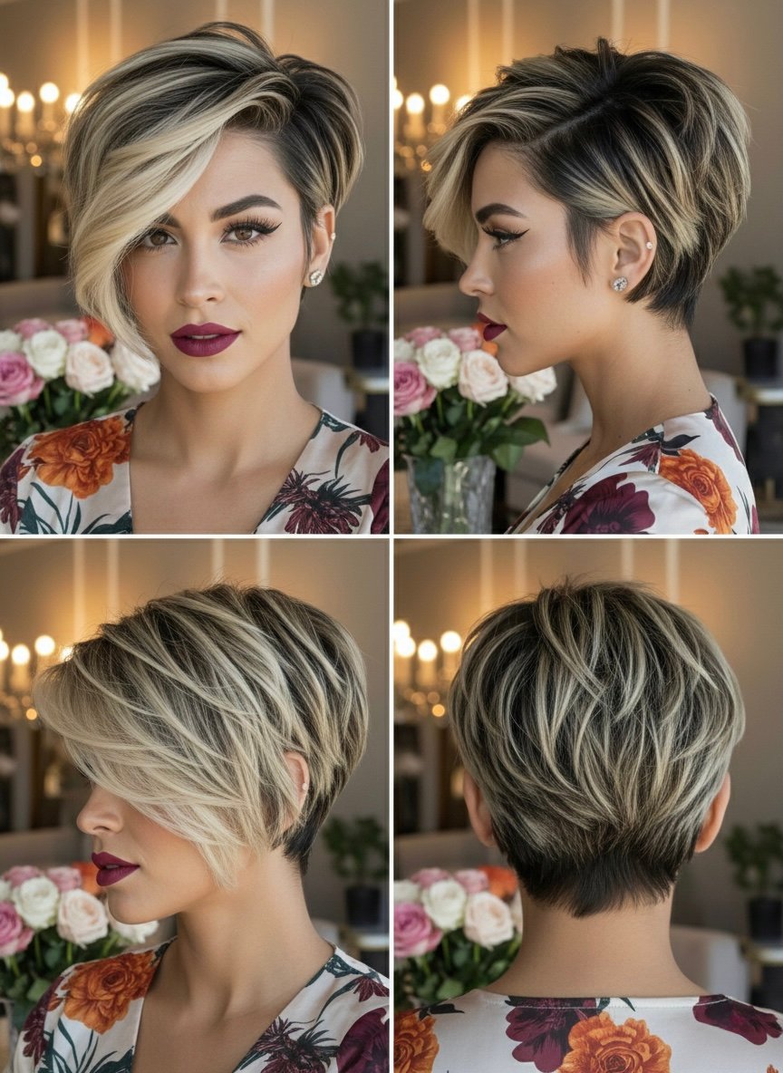 Moderne Kurzhaarfrisuren für jedes Alter und jeden Stil