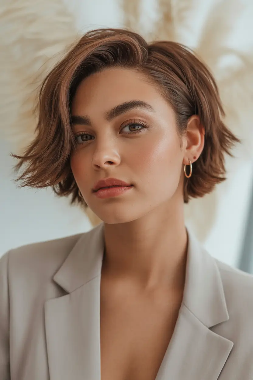 18 stilvolle Kurzhaarschnitte 2026 für trendbewusste Frauen