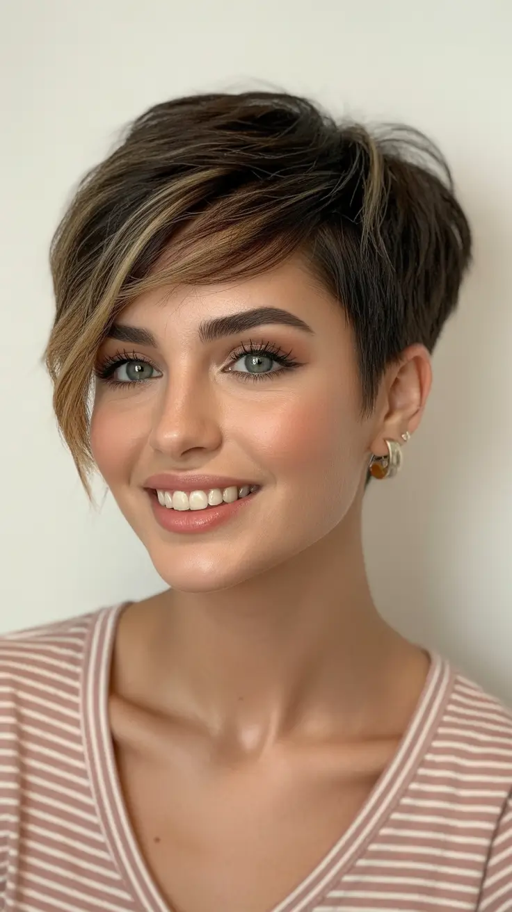 Trendige asymmetrische Pixie-Frisuren 2026: Frische Looks & moderne, ausgefallene Styles