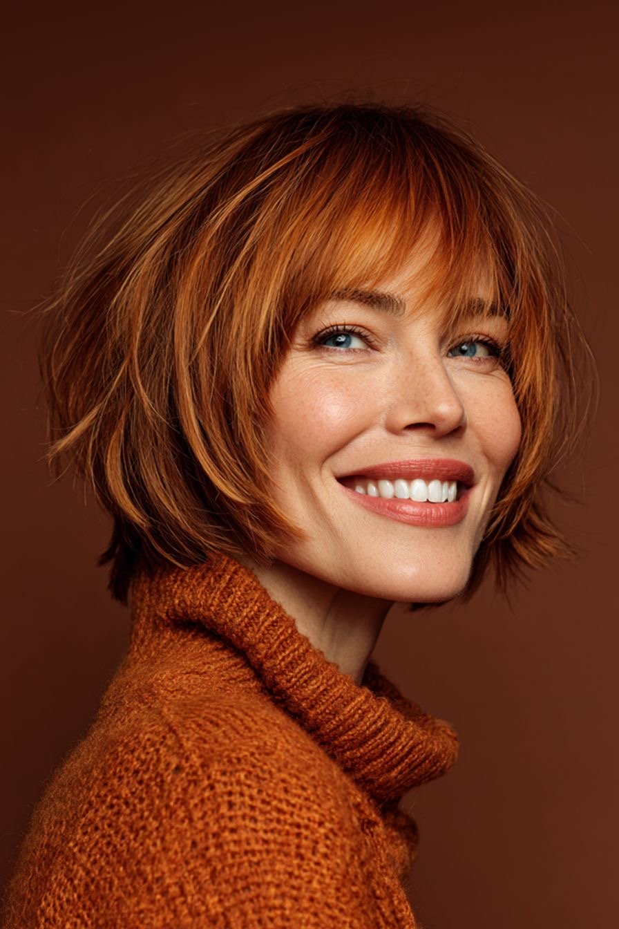 Elegante Kurzhaarfrisuren: Der Midi Bob im Fokus für 2026