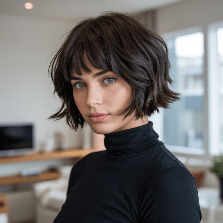 Elegante Kurzhaarfrisuren: Der Midi Bob im Fokus für 2026