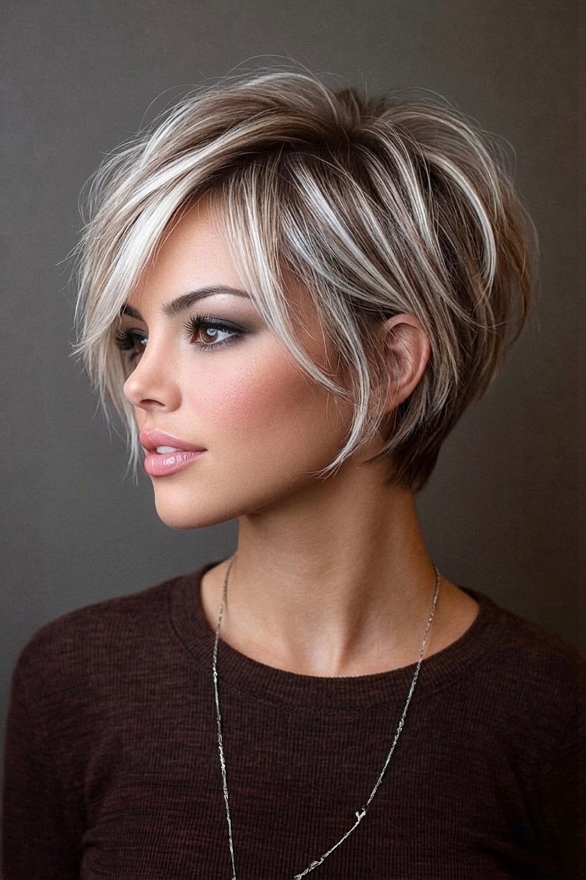 Ausgefallene Pixie-Cut-Variationen für einen mutigen, trendsetzenden Look