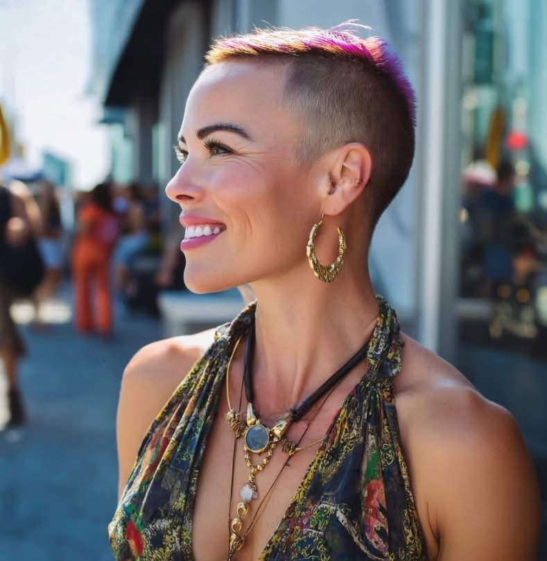 Ausgefallene Pixie-Cut-Variationen für einen mutigen, trendsetzenden Look