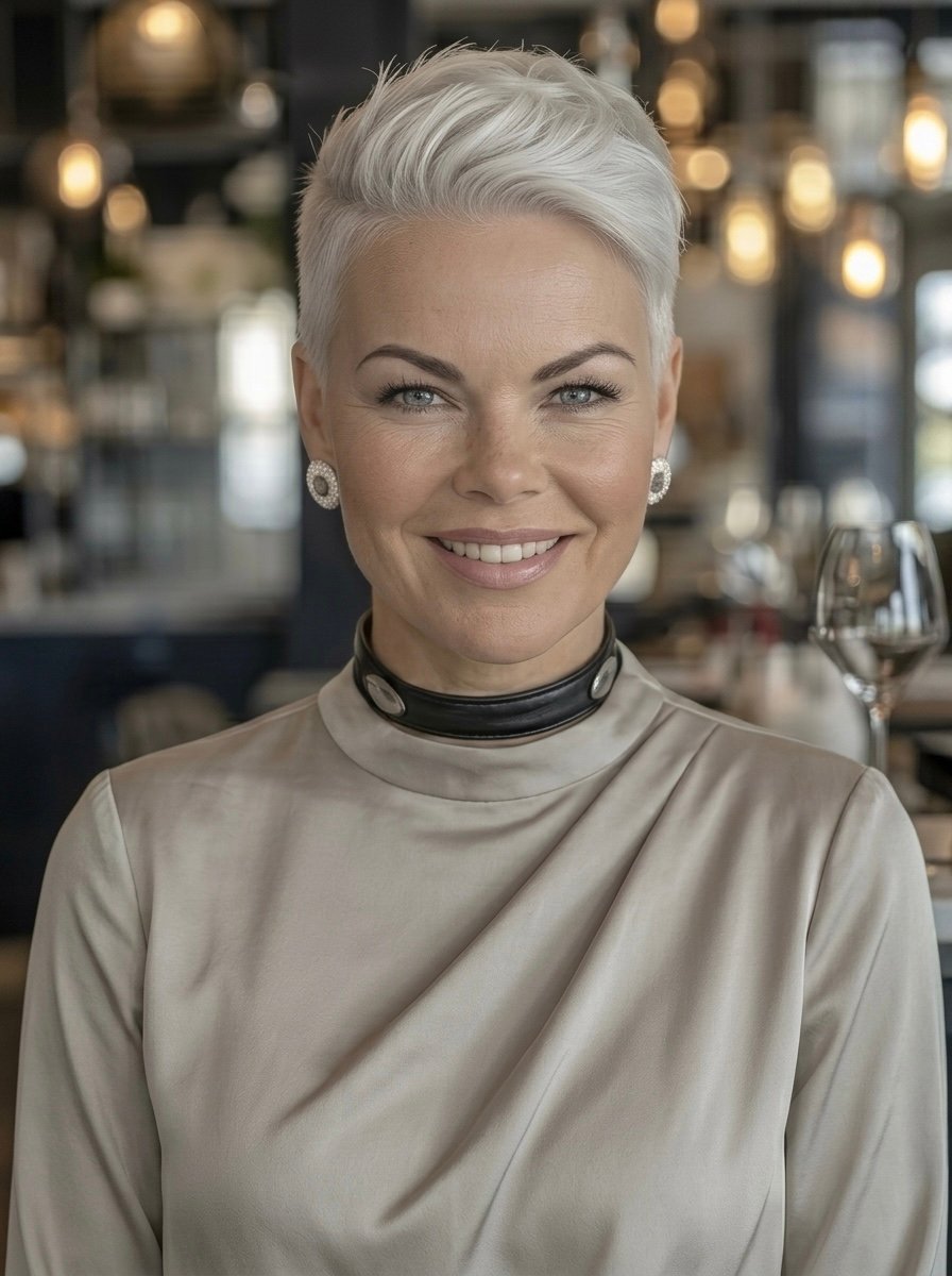Ausgefallene Pixie-Cut-Variationen für einen mutigen, trendsetzenden Look